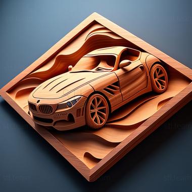 3D модель БМВ Z4 (STL)